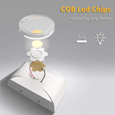 10W modern white wall sconce